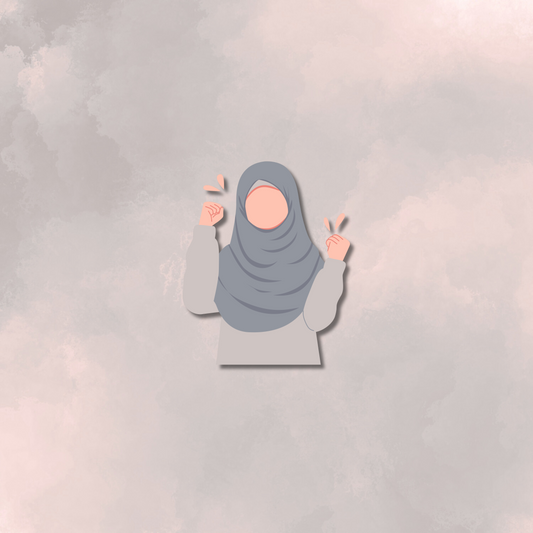 5 daily prayers times habit - a girl in hijab