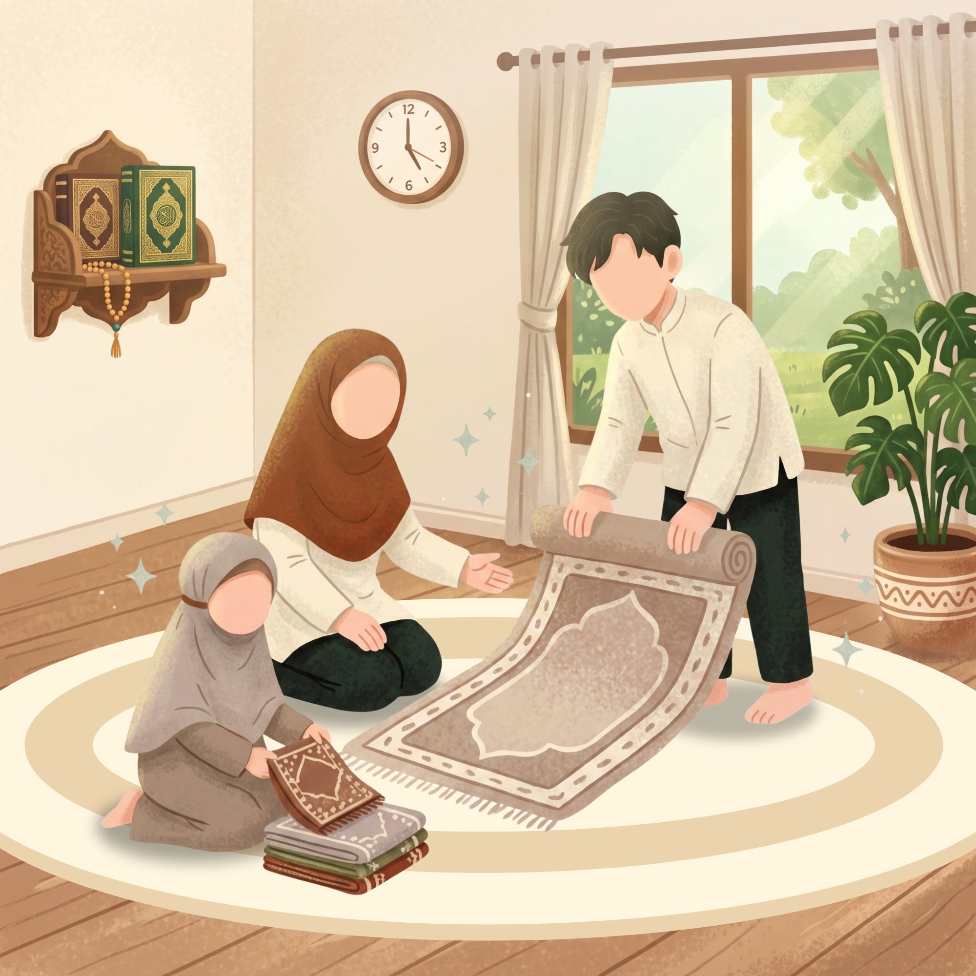 Al Haram Memory Foam Prayer Mat