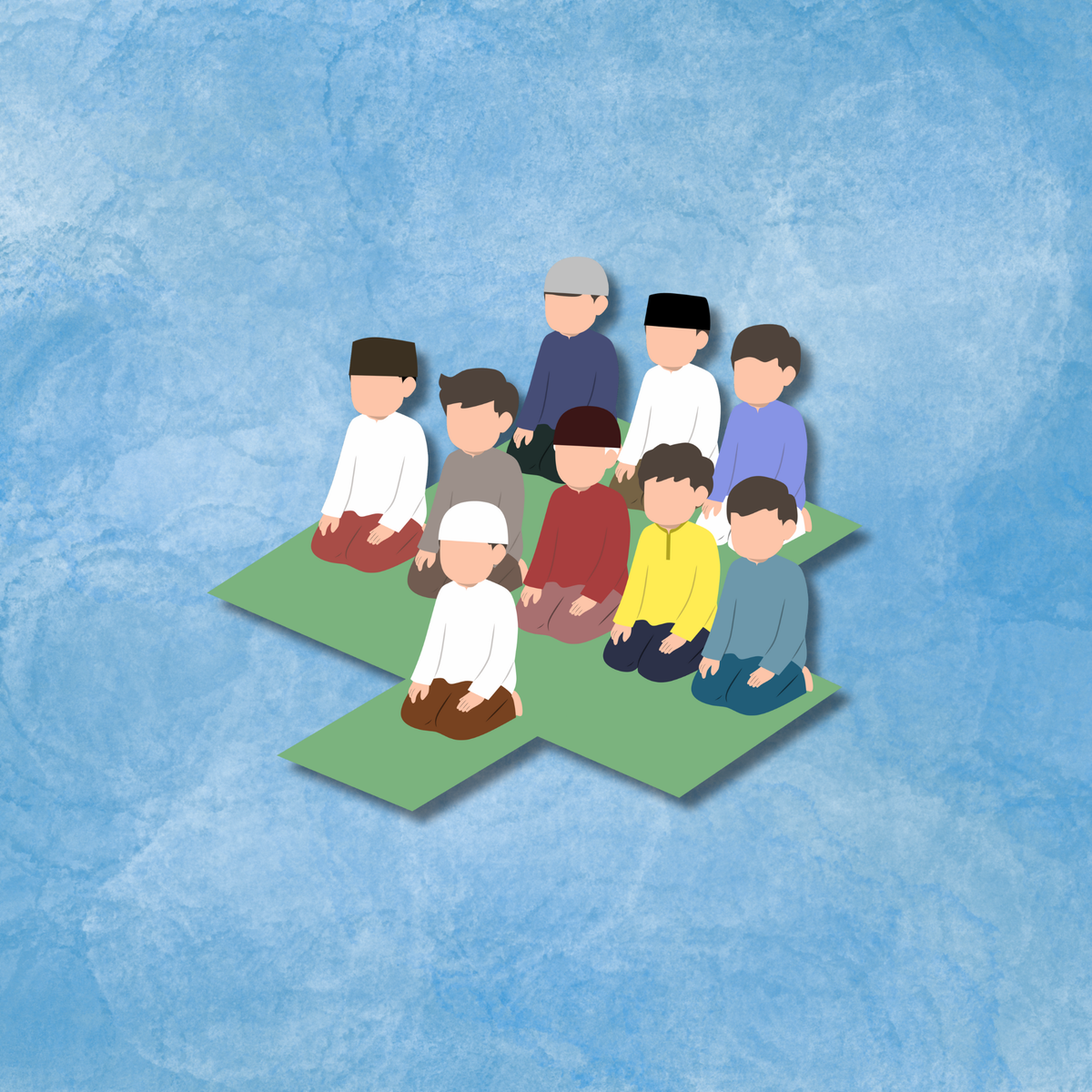 men during taraweeh