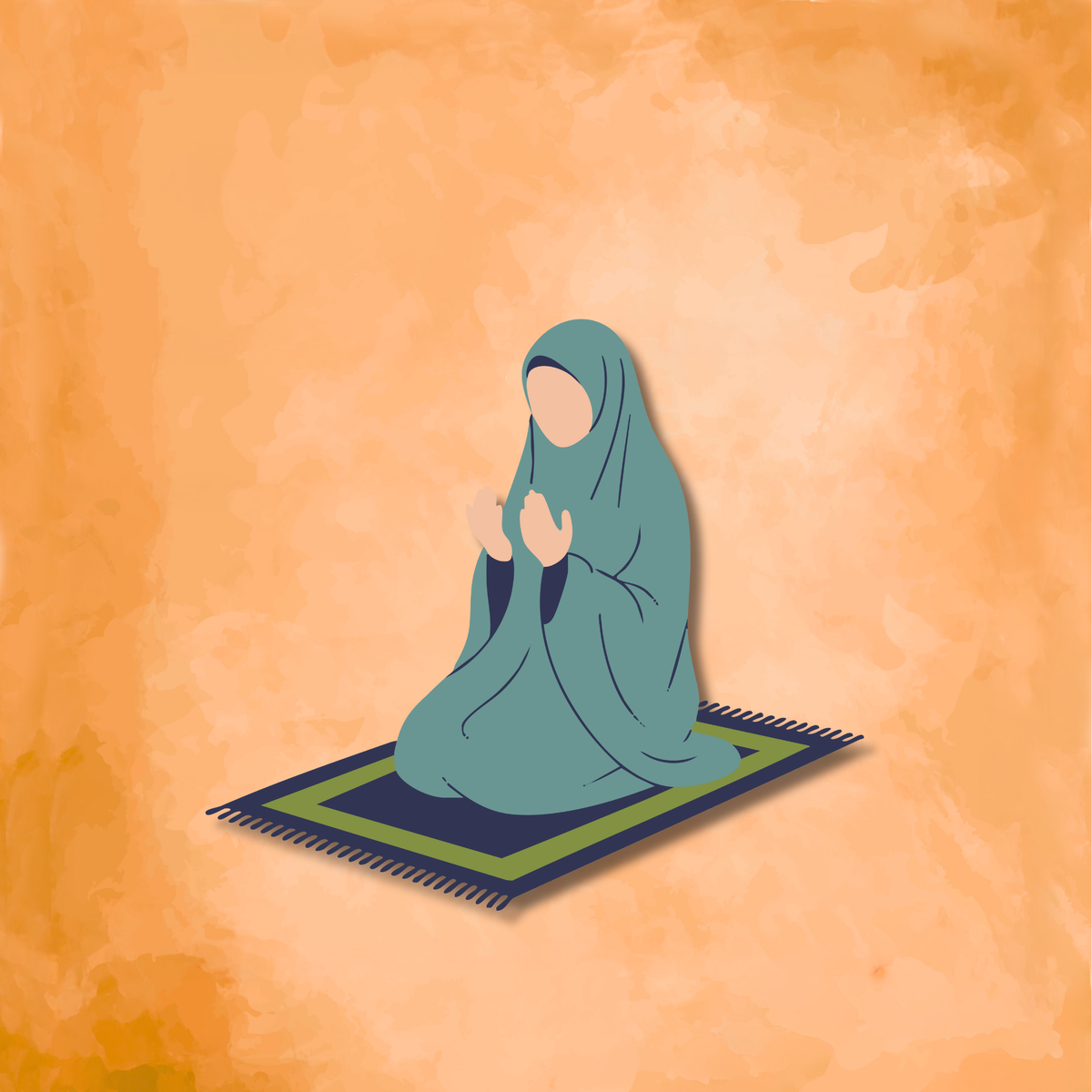 woman praying