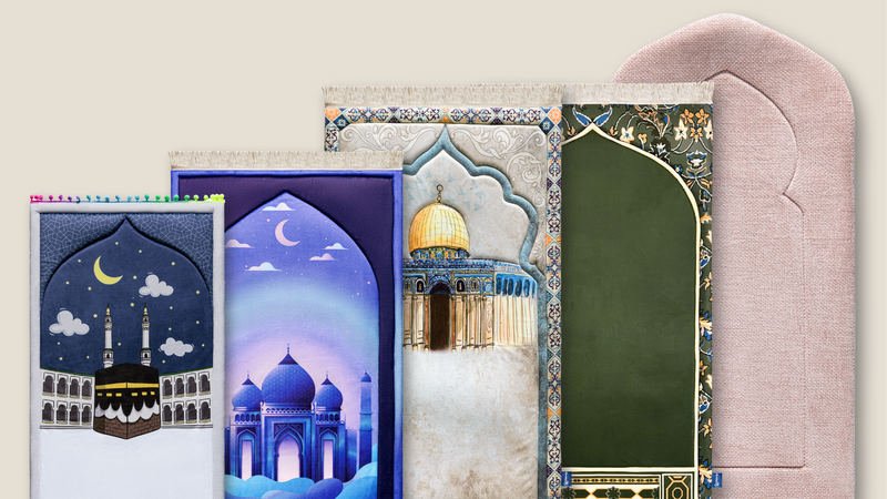 luxury padded prayer mat