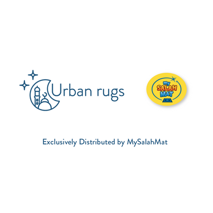 Adult Premium Padded Prayer Mat with Moroccan Mosaic Design | Urban Rugs UK