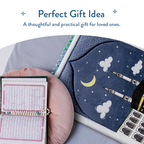 Padded Toddler Prayer Mat with Midnight in Mecca Design by Urban Rugs UK | A beautiful Ramadan and Eid gift for loved ones