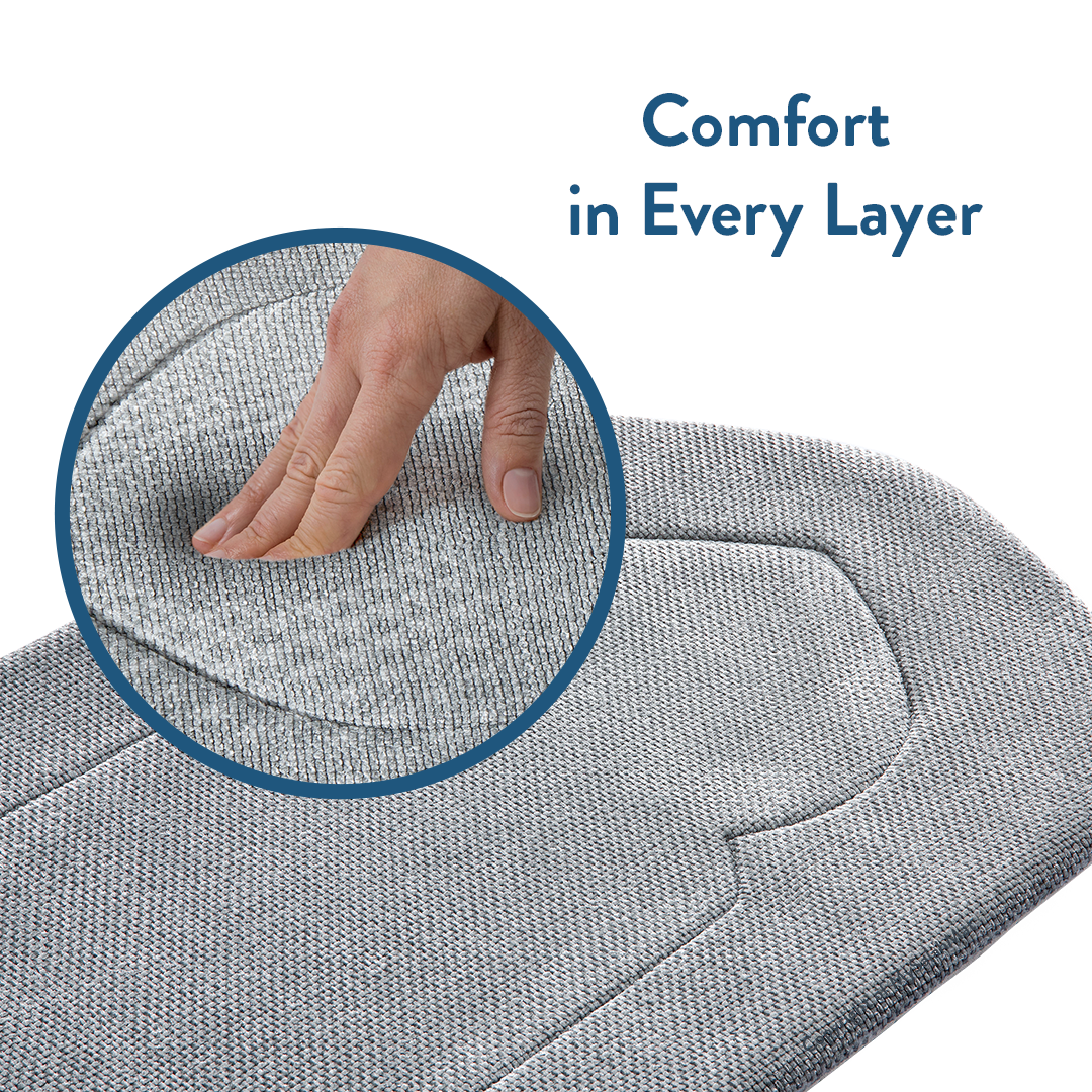 Adult Padded Prayer Mat with Luxury Coal Arch Design by Urban Rugs UK