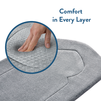 Adult Padded Prayer Mat with Luxury Coal Arch Design by Urban Rugs UK