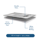 Adult Padded Prayer Mat with Palestinian Kufiya Design by Urban Rugs UK | A beautiful Ramadan and Eid gift for loved ones