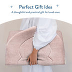 Adult Padded Prayer Mat with Luxury Rose Arch Design by Urban Rugs UK | A beautiful Ramadan and Eid gift for loved ones