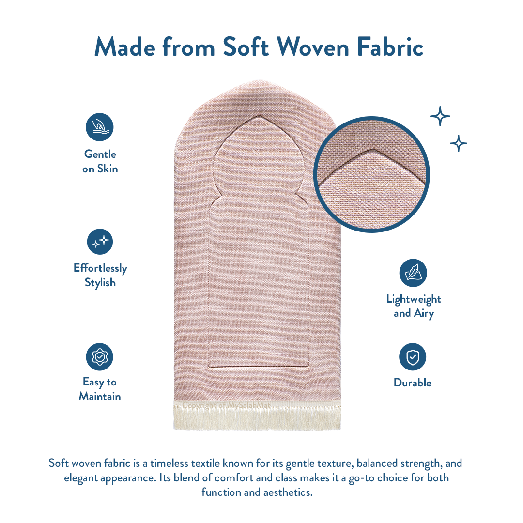 Adult Padded Prayer Mat with Luxury Rose Arch Design by Urban Rugs UK