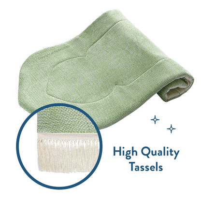 Adult Padded Prayer Mat with Luxury Sage Arch Design by Urban Rugs UK