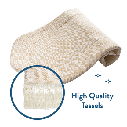 Padded Prayer Mat with Luxury Sand Arched Design by Urban Rugs UK