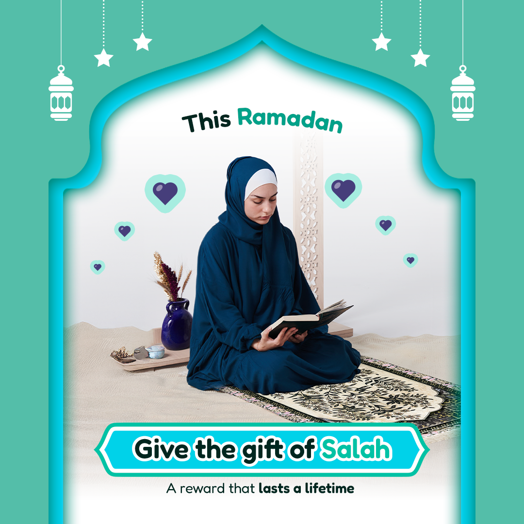 Adult Premium Padded Prayer Mat with Vintage Botanical Design | Urban Rugs UK | A beautiful Ramadan and Eid gift for loved ones