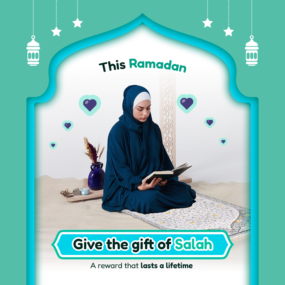 Adult Premium Padded Prayer Mat with Yellow Floral Vine Design | Urban Rugs UK | A beautiful Ramadan and Eid gift for loved ones