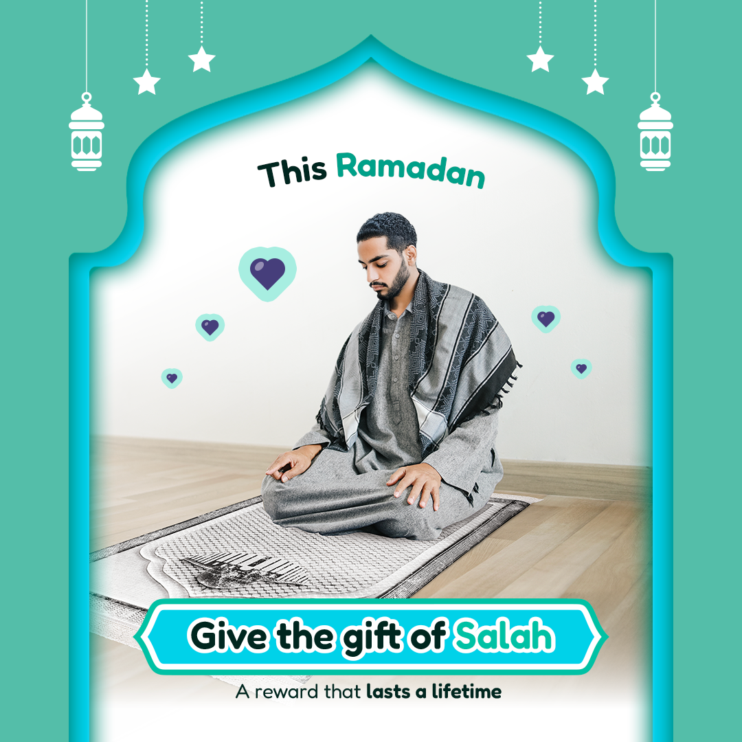 Adult Padded Prayer Mat with Palestinian Kufiya Design by Urban Rugs UK | A beautiful Ramadan and Eid gift for loved ones