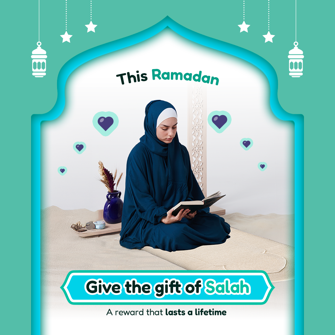 Padded Prayer Mat with Luxury Sand Arched Design by Urban Rugs UK | A beautiful Ramadan and Eid gift for loved ones