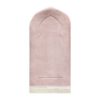 Padded Prayer Mat with Luxury Sand Arched Design by Urban Rugs UK | A beautiful Ramadan and Eid gift for loved ones