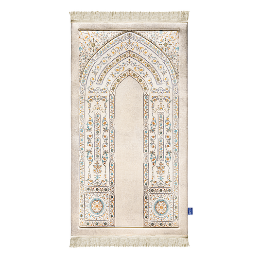 Urban Rugs UK's Padded Prayer Mat with Moroccan Mosaic Design
