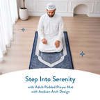Arabian Arch Design | Adult Padded Prayer Mat
