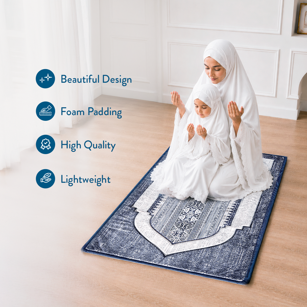 Arabian Arch Design | Adult Padded Prayer Mat