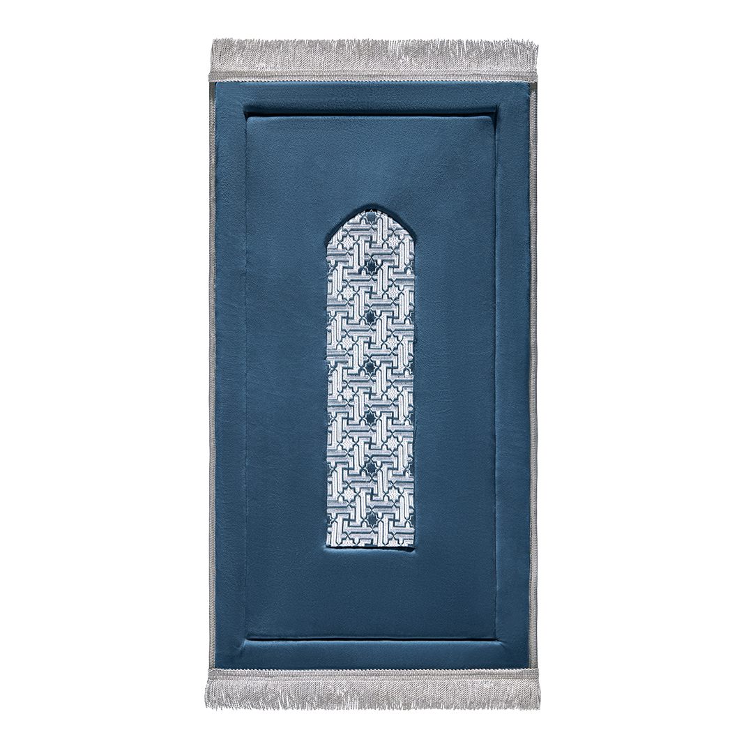 Royal Blue Design | Adult Embroidery Padded Prayer Mat