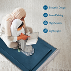 Royal Blue Design | Adult Embroidery Padded Prayer Mat