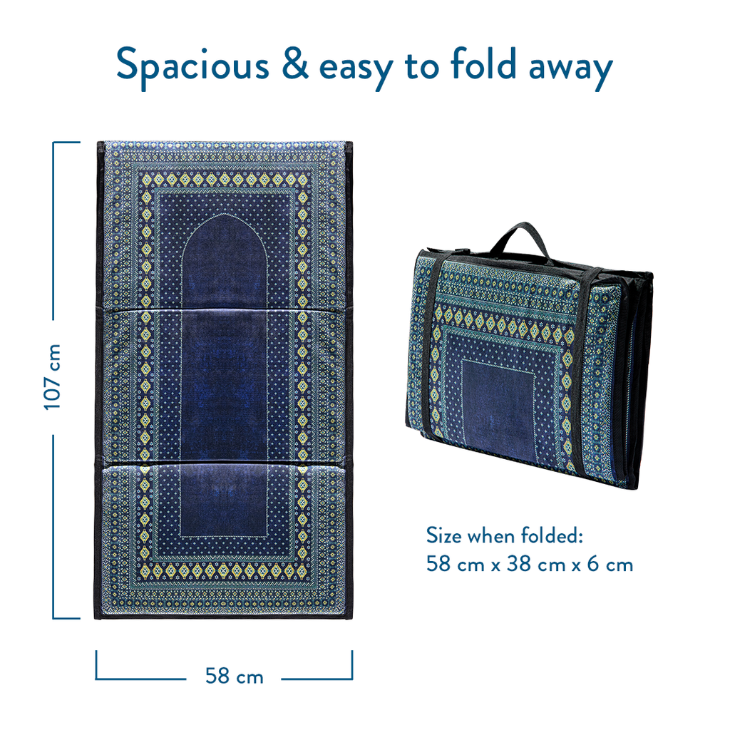 Siraj Design | Adult Backrest Prayer Mat