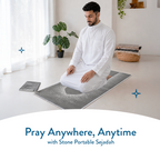 Stone Design | Adult Pocket Portable Prayer Mat